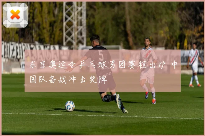 东京奥运会乒乓球男团赛程出炉 中国队备战冲击奖牌
